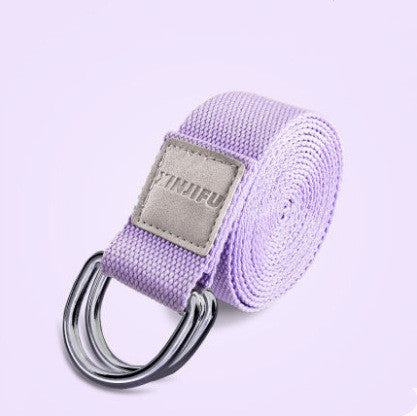 Cotton Yoga Stretch Strap for Flexibility and Support