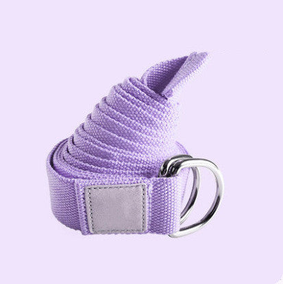 Cotton Yoga Stretch Strap for Flexibility and Support