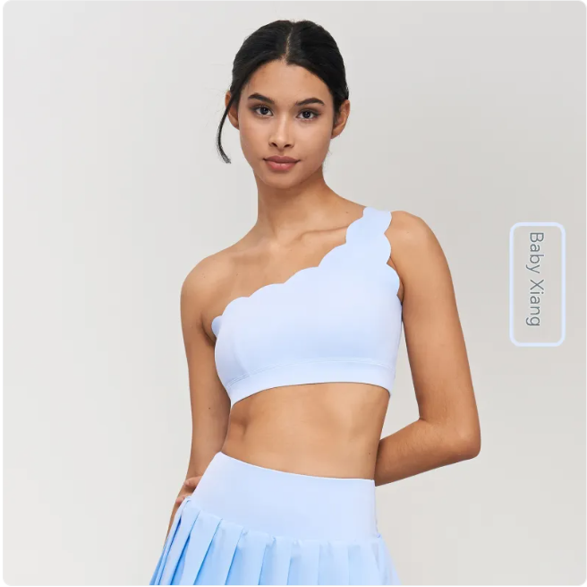 Ruffle Sports Bra