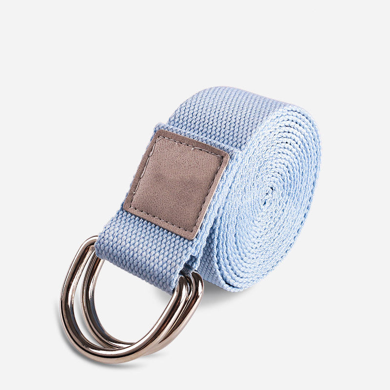 Cotton Yoga Stretch Strap for Flexibility and Support